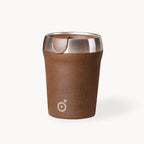 Chubby Coffee Cup – Double-Layer Travel Mug with Coffee Grounds Biobased Shell & 316L Stainless Steel Inner