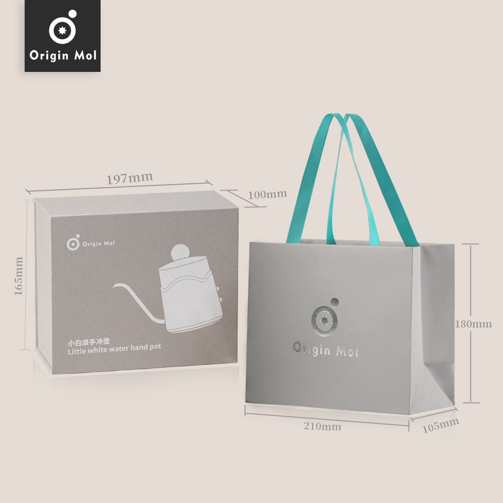 Little white water hand pot – Comfortable Grip, Professional Pour