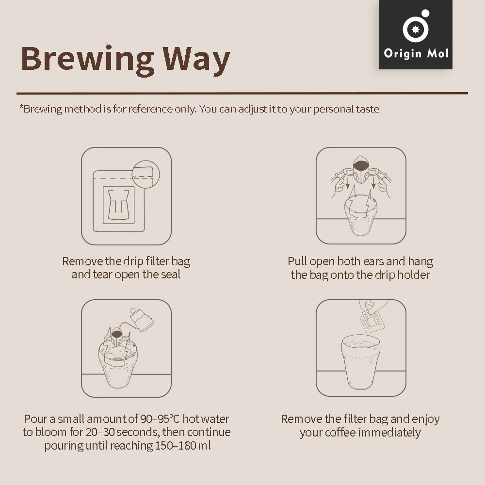 Origin Mol · Office Drip Coffee Set – Easy Hand Brew Anywhere