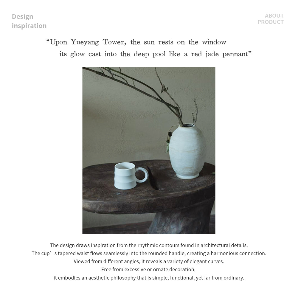 Architectural Series Coffee Cup –Collaborative Designer Craft