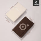 Coffee Grounds Notebook – Recycled Coffee Grounds Cover with Dot Grid Pages