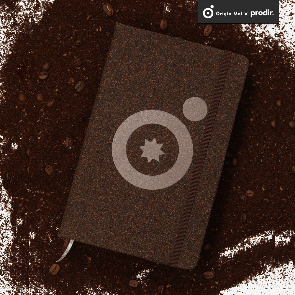 Eco Recycled Writing Set – Coffee Grounds & Shell Pen Notebook Set