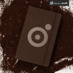 Eco Recycled Writing Set – Coffee Grounds & Shell Pen Notebook Set