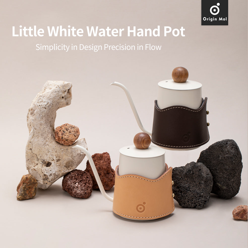 Little white water hand pot – Comfortable Grip, Professional Pour