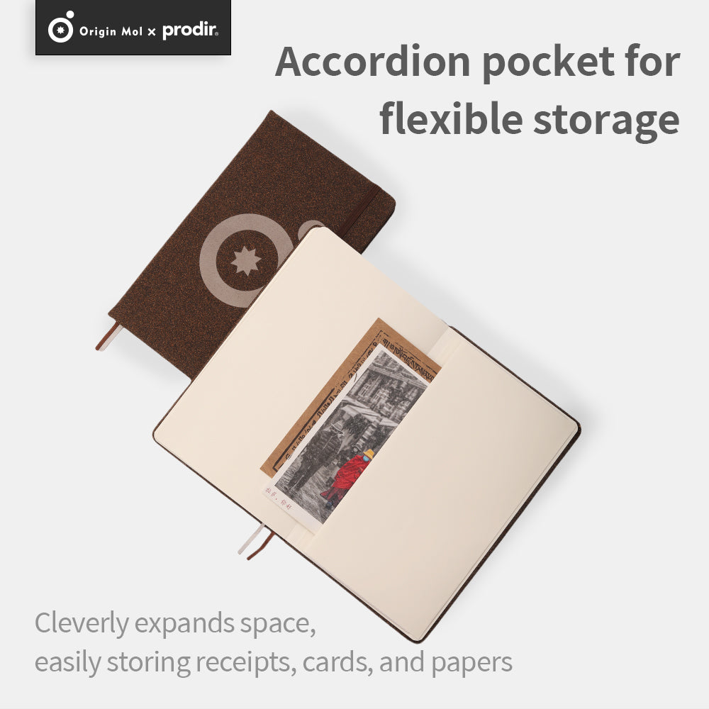 Eco Recycled Writing Set – Coffee Grounds & Shell Pen Notebook Set